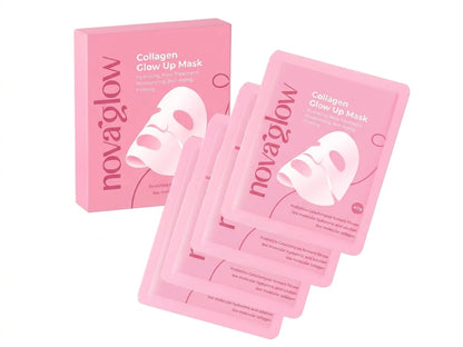 Mascarilla profunda de colágeno rosa