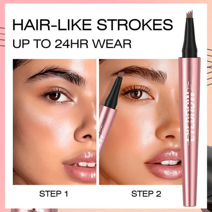 Waterproof Micro-Fork Eyebrow Pencil