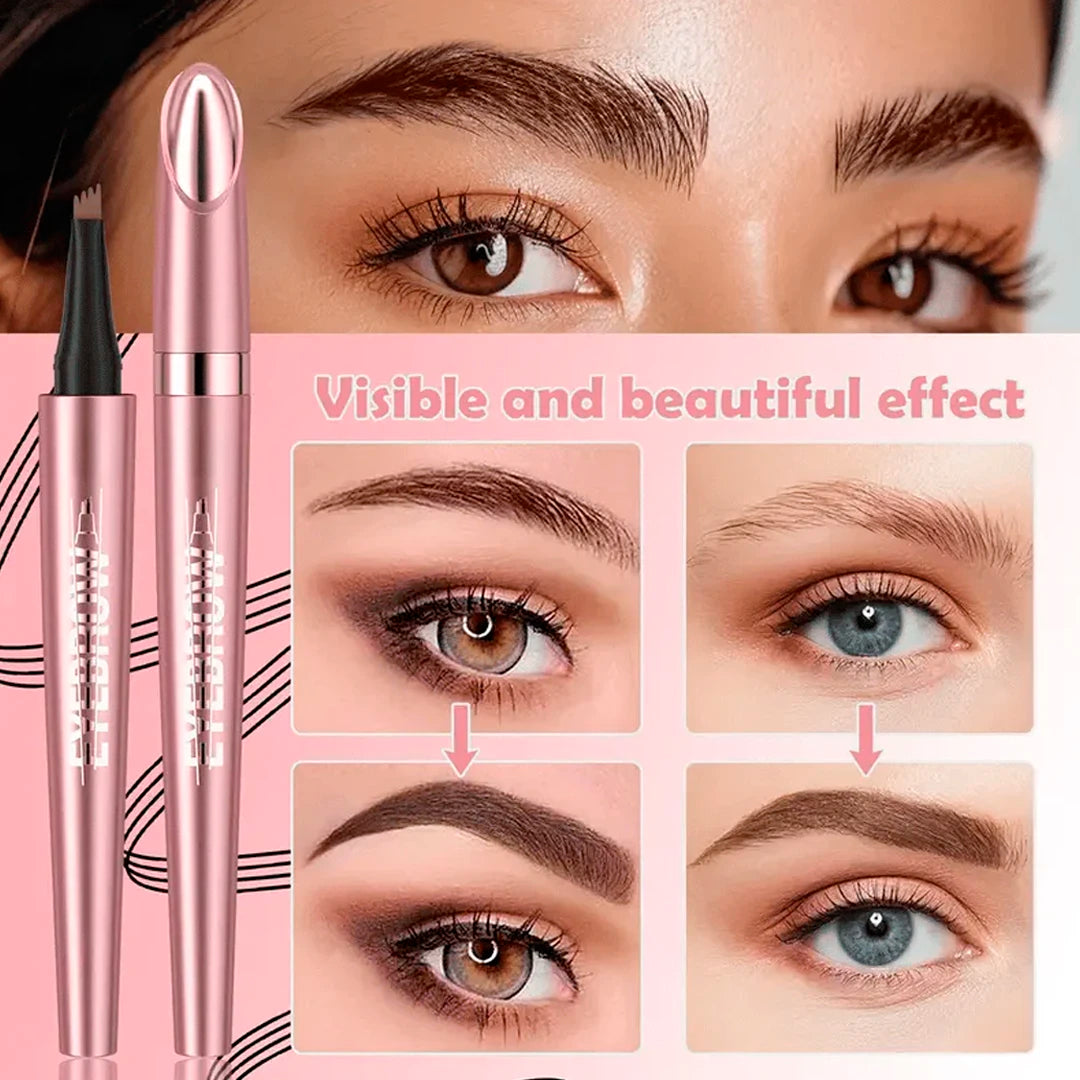 Waterproof Micro-Fork Eyebrow Pencil